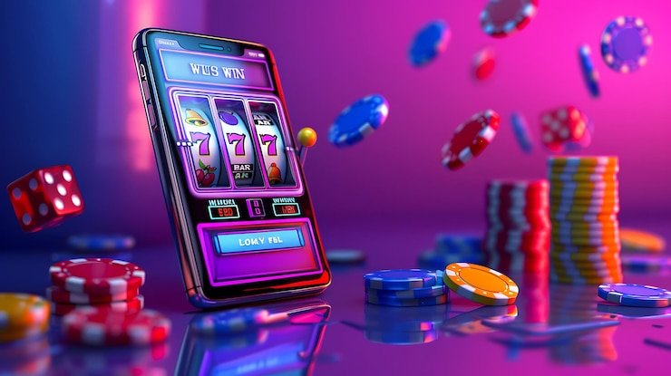 Filipino player accessing 789slot jackpot games on a smartphone